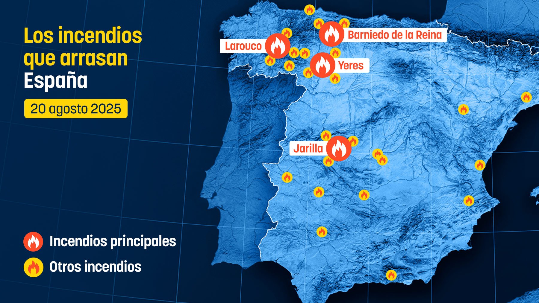 incendios mapa españa