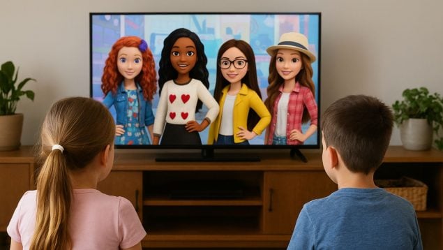Serie, niños, valores, entretenimiento infantil