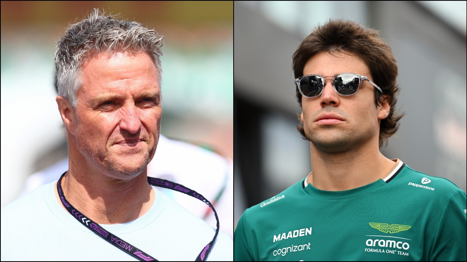 Schumacher y Stroll. (Getty)