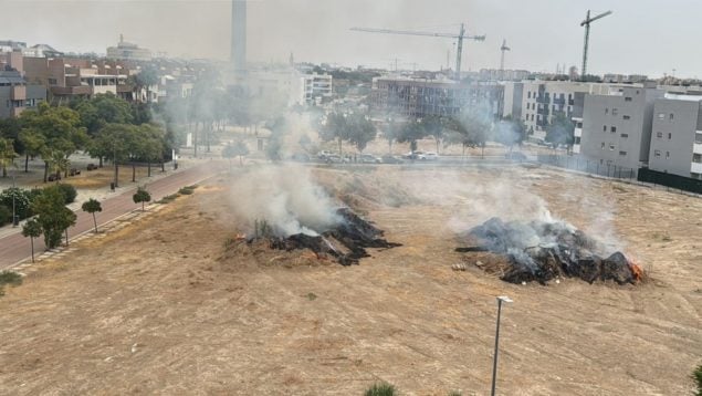 Prohíben acercarse a Camas al pirómano que provocó seis incendios el mismo día