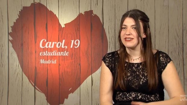 Carol, participante de 'First Dates'. (Mediaset)
