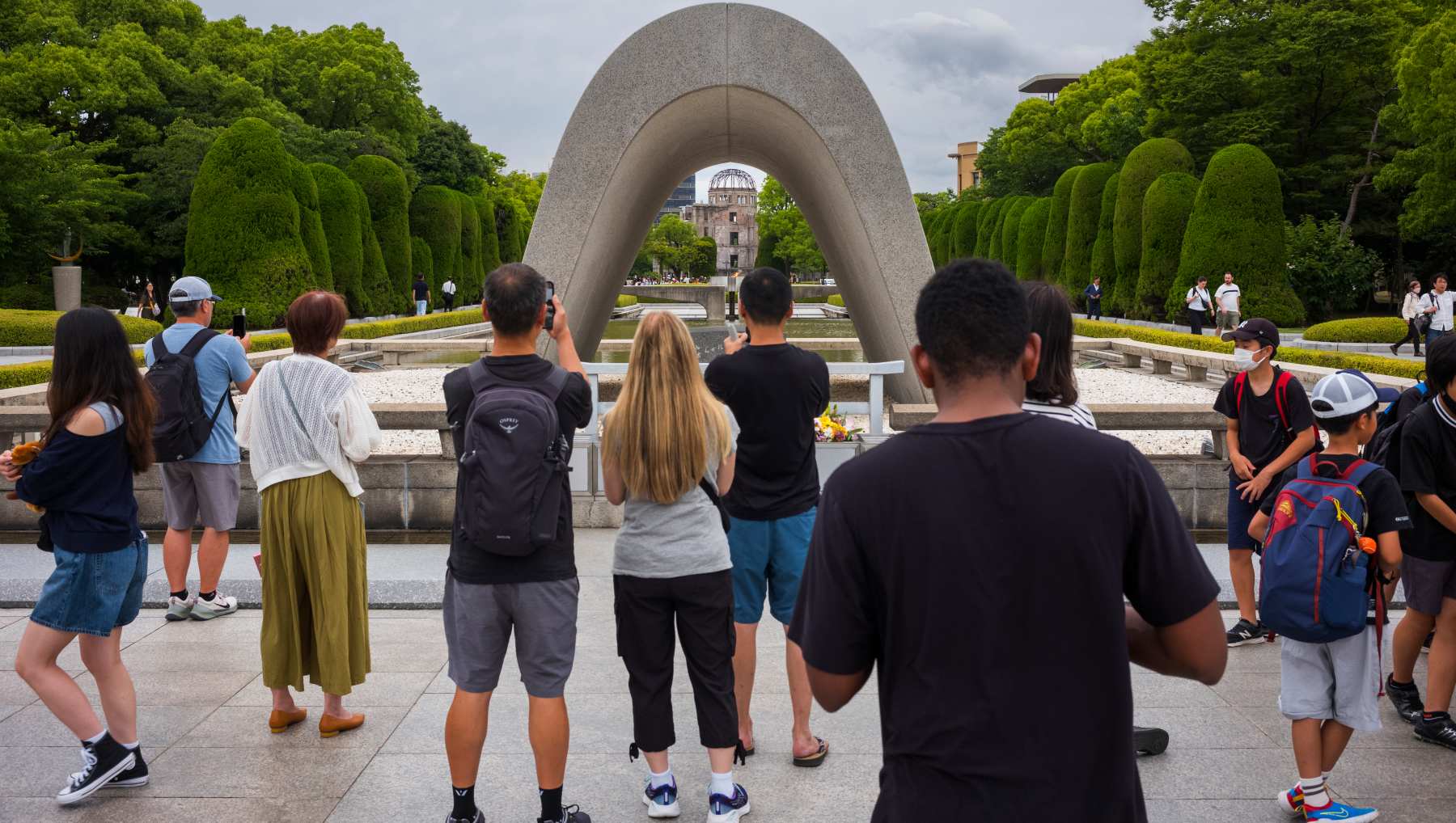 Bomba en Hiroshima.