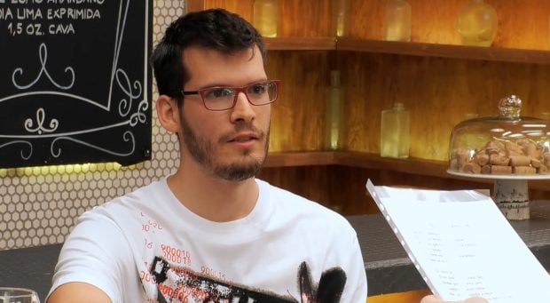 Daniel, participante de 'First Dates'. (Mediaset)
