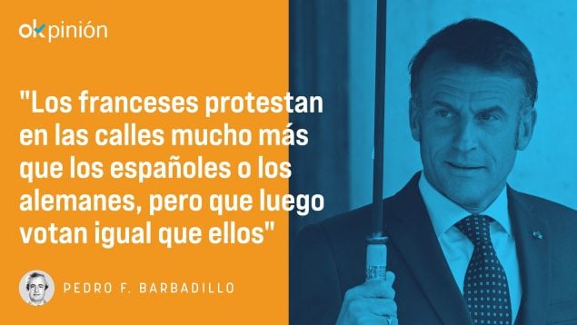 Confinamiento voluntario contra Macron