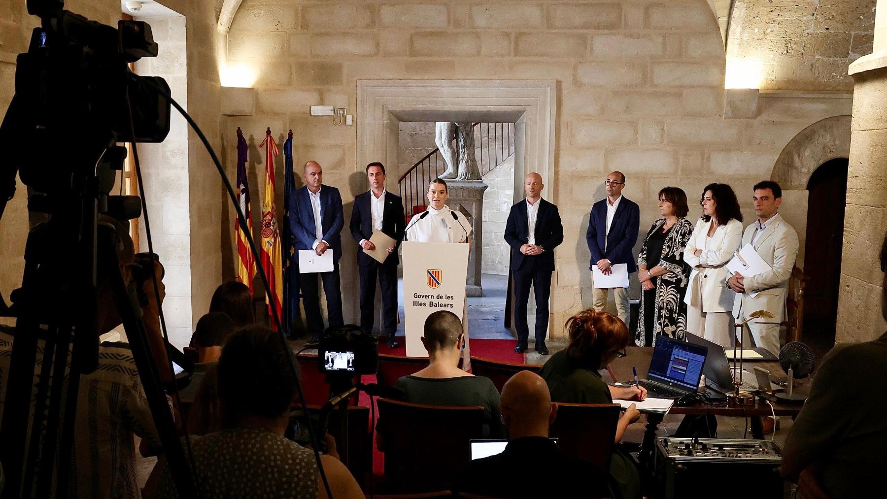 Prohens se ha reunido con los presidentes de los cuatro Consells insulares.
