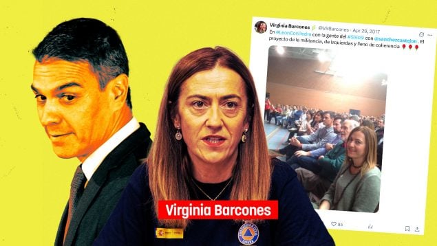 La jefa de Protección Civil lleva 26 años en cargos del PSOE y fue activista por Sánchez en las primarias
