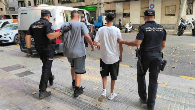 detenidos robar concesionarios