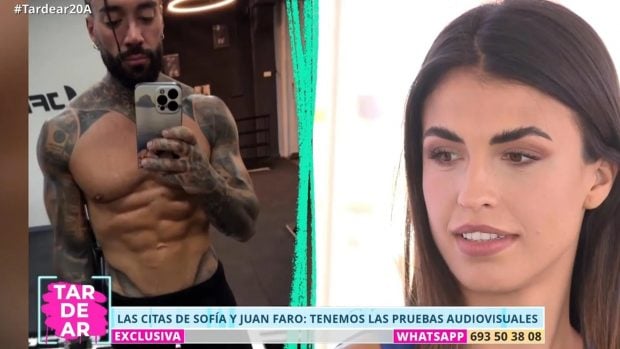 Sofía Suescun y Juan Faro (Mediaset).