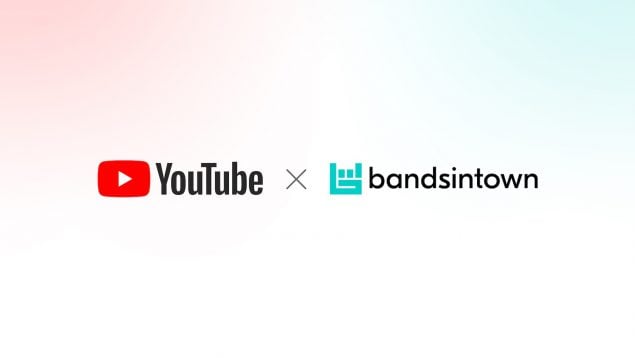 YouTube y Bandsintown