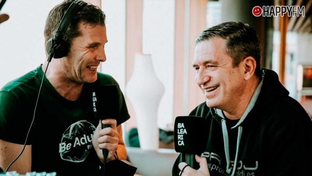 Alex Kentacky junto a Jordi Carreras durante una entrevista (Instagram).