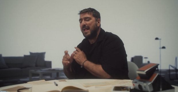 Antonio Orozco en el videoclio de 'Te estaba esperando' (Clipper's Sounds).