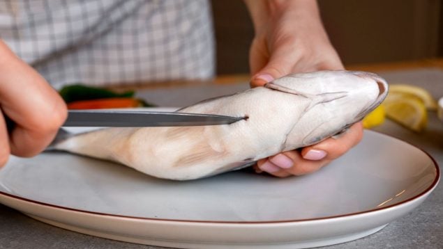Bacalao, pescado, truco