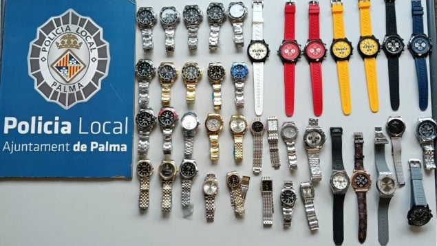 senegalés relojes falsificados