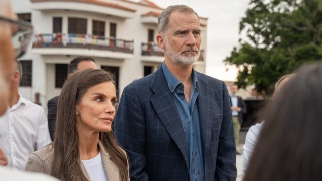 reyes incendios, Felipe VI Letizia