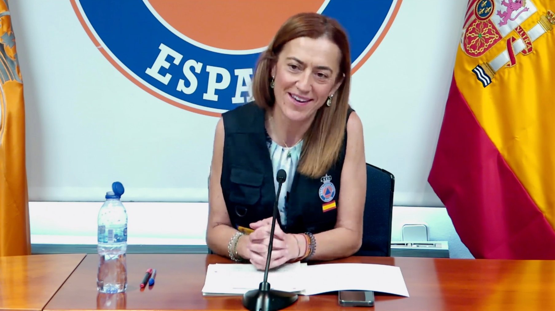 La jefa de Protección Civil con carné del PSOE: «Para estar aquí hemos pasado un proceso muy riguroso»