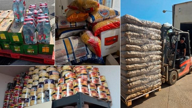 cargamento solidario mallorca león