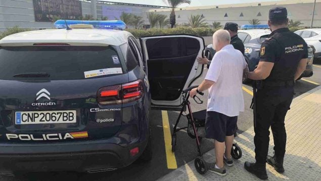 septuagenario robar aeropuerto palma