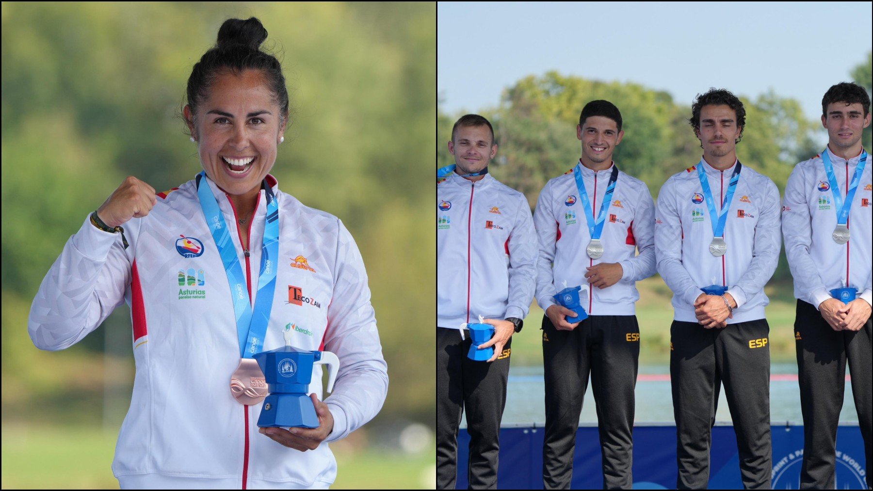 Triunfos a paladas: España suma su sexta medalla en el Mundial de piragüismo