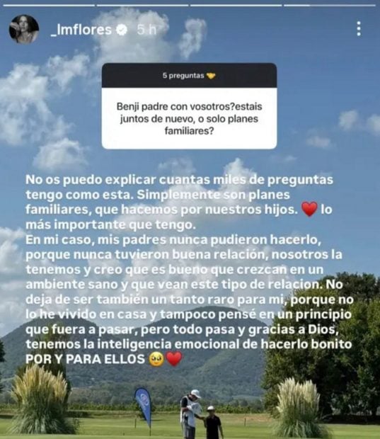 laura matamoros, benji aparicio, 
