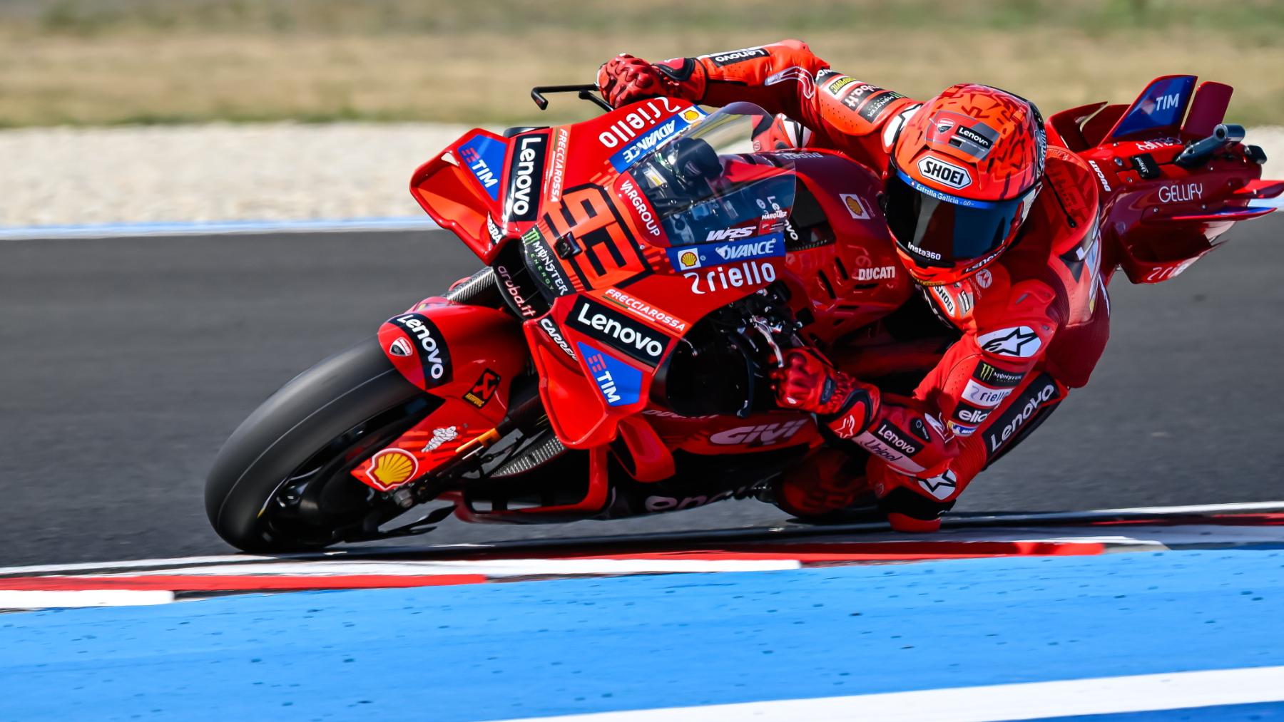 Marc Márquez, en el GP de Hungría. (EFE)