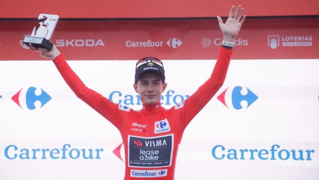 Vingegaard, clasificación general, Vuelta a España