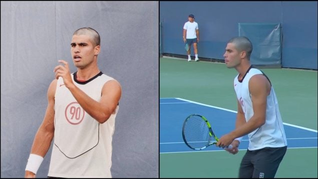Carlos Alcaraz, US Open, cambio imagen