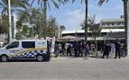 Playa Palma mantero venta ambulante agrede policía