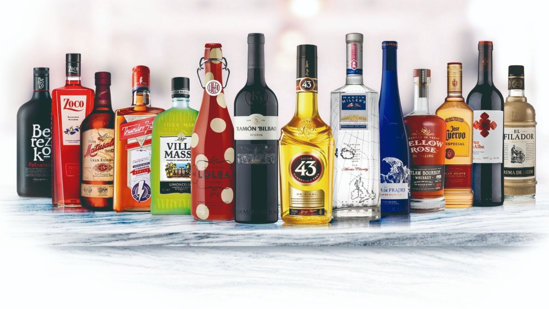 Diferentes productos de Zamora Company.