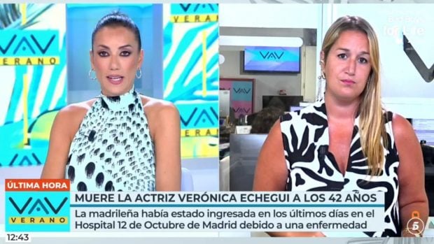 Patricia Pardo y Natalia Autrán, en 'Vamos a ver'.