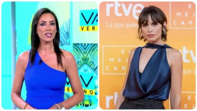 Patricia Pardo y Verónica Echegui.