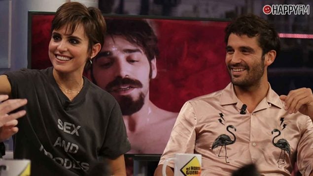 Verónica Echegui y Álex García en una visita a El Hormiguero (Atresmedia).
