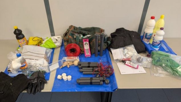 detenido, explosivos, Agencia Tributaria, Seu d'Urgell, Lérida, Mossos, sucesos