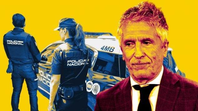 Marlaska policías, patrullas, agentes, vehículos