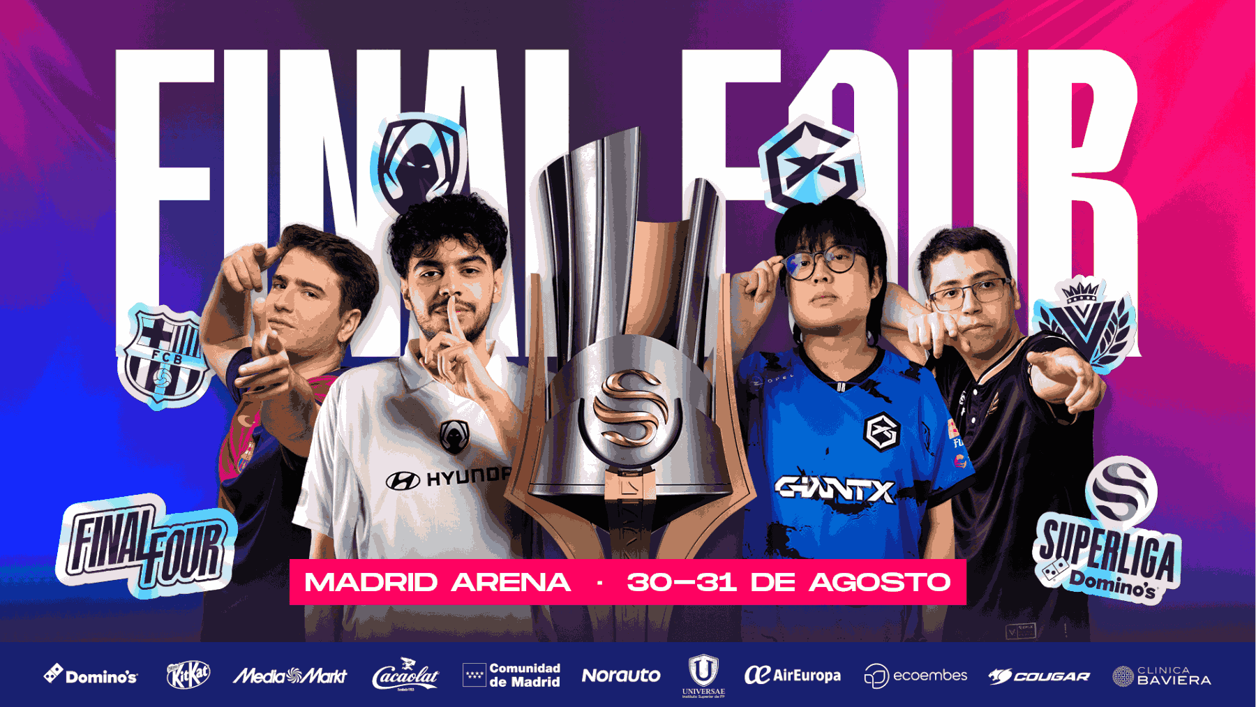 Madrid Arena se prepara para la Final Four de la Superliga de League of ...