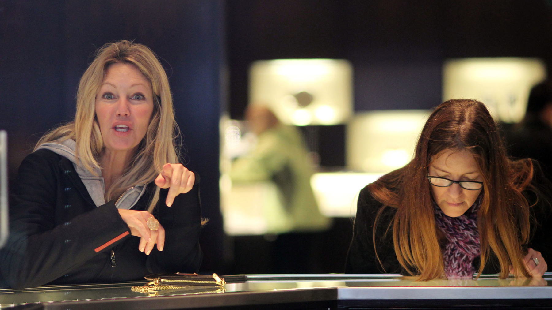 Heather Locklear enfadada. (Foto: Gtres)