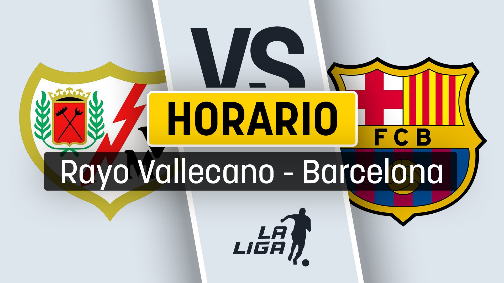 A qué hora es el Rayo Vallecano – Barcelona y dónde ver en directo por TV y online en vivo el partido de Liga.