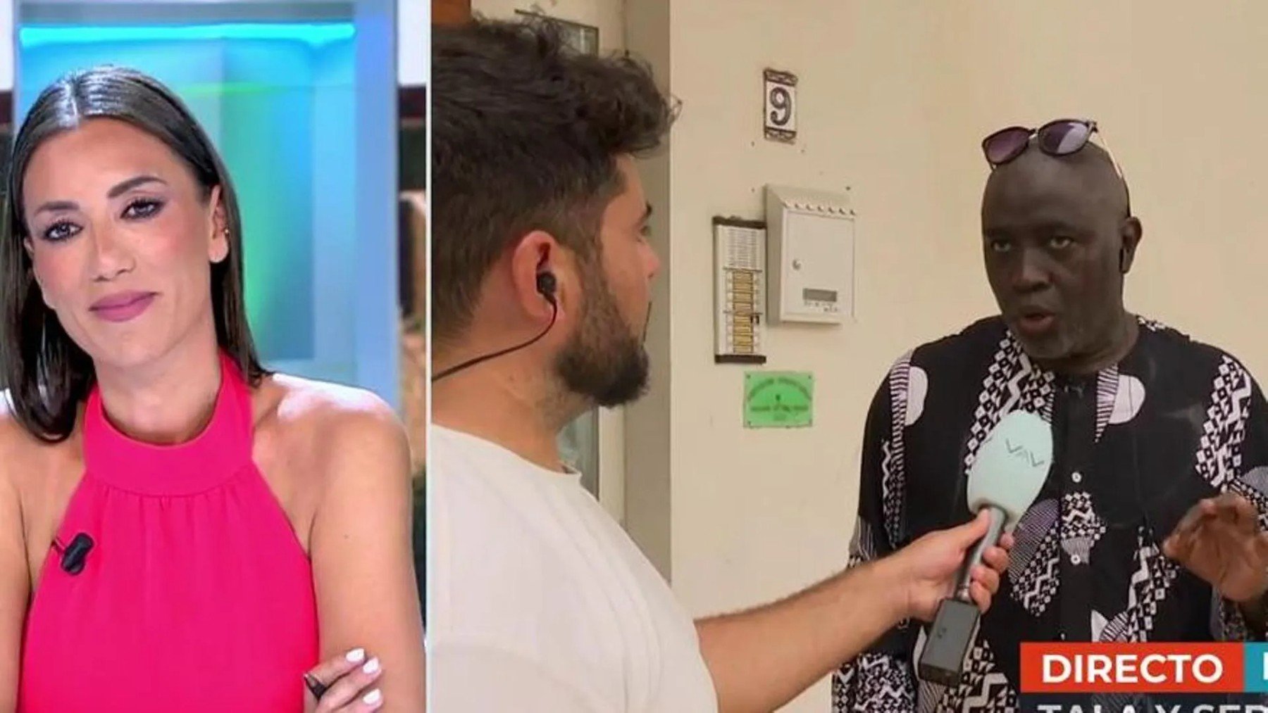 Patricia Pardo se enfrenta a un okupa en directo: «¡Es un delito y las leyes lo consienten!»