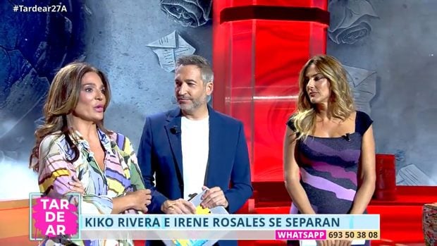Raquel Bollo en el programa TardeAR. (Mediaset)