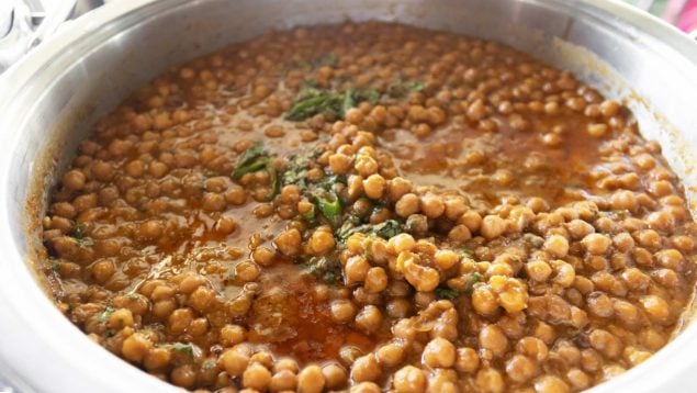Guiso de garbanzos