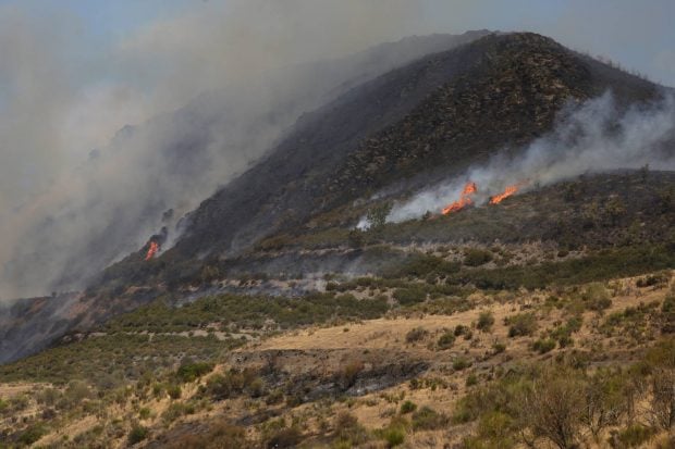 incendio en Fasgar