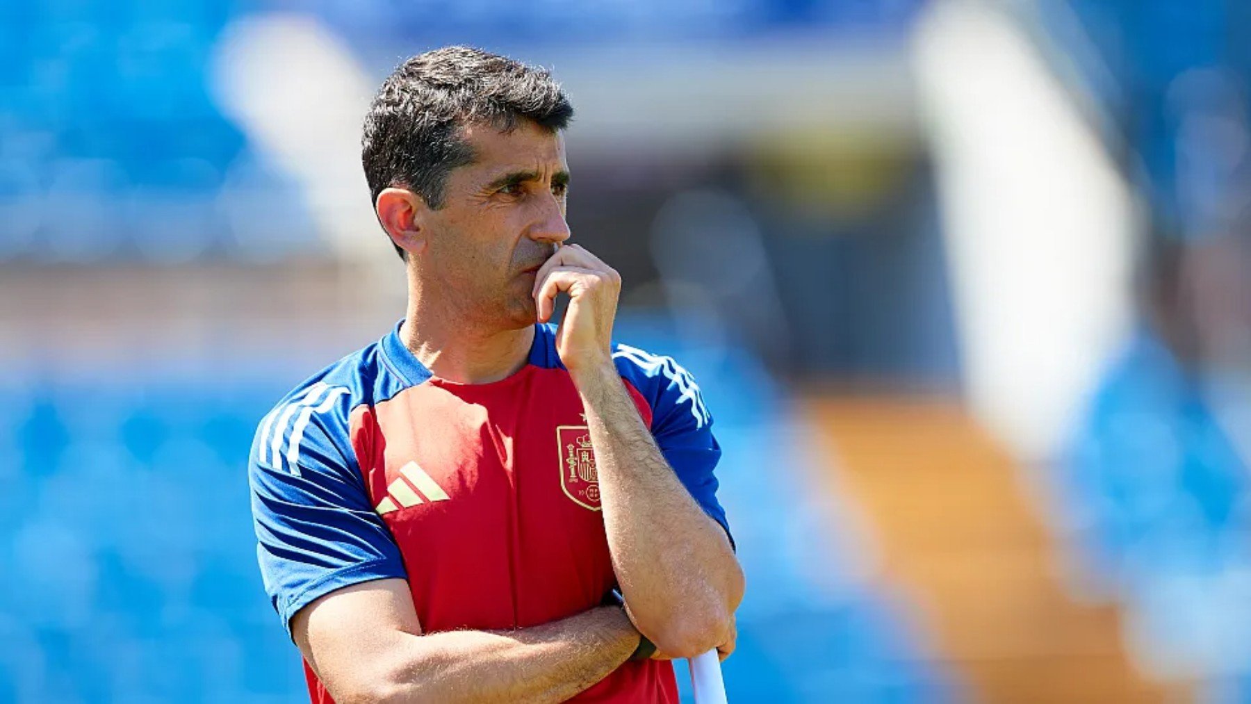 Paco Gallardo, seleccionador nacional sub20.
