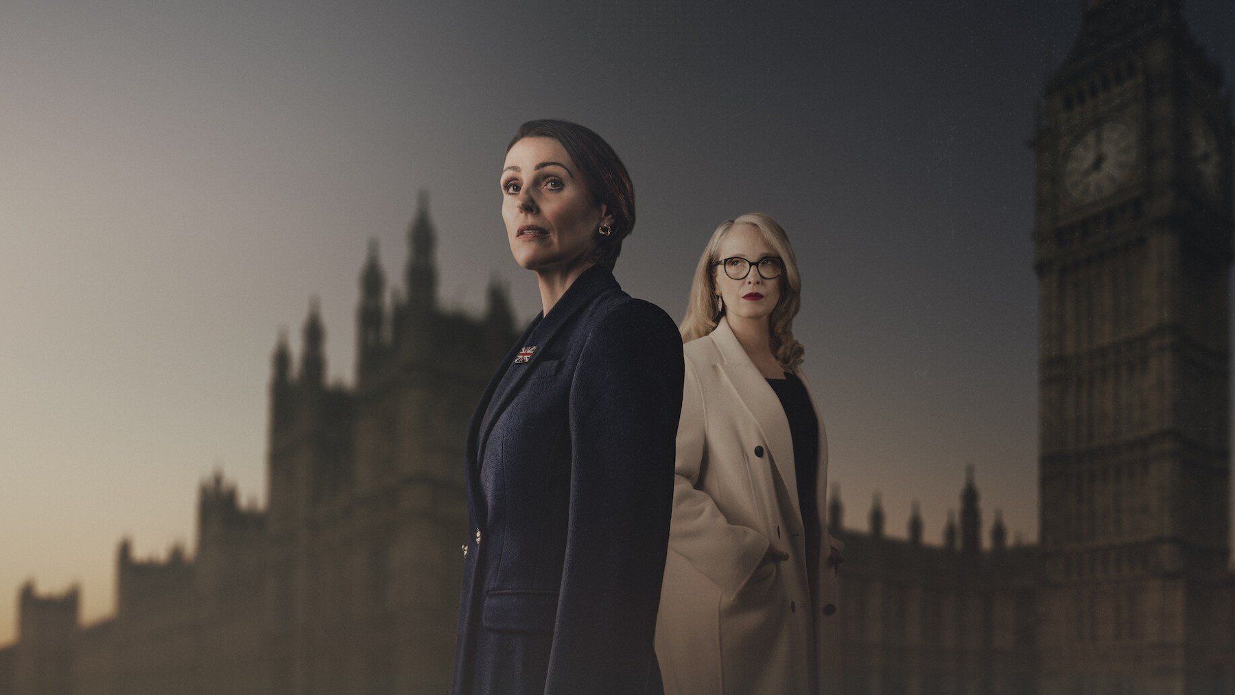 Suranne Jones y Julie Delpy en ‘Rehén’.