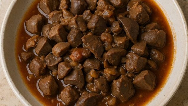 Receta de asadurilla de lechazo