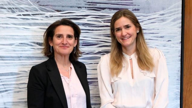 Teresa Ribera y Sara Aagesen, australia, españa, impagos a las renovables