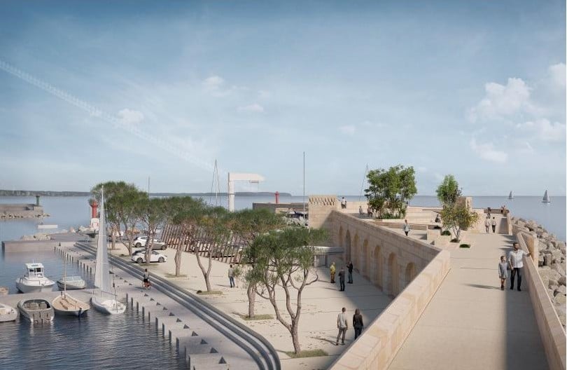 Así será el nuevo Portitxol con la reordenación que proyecta la Autoridad Portuaria