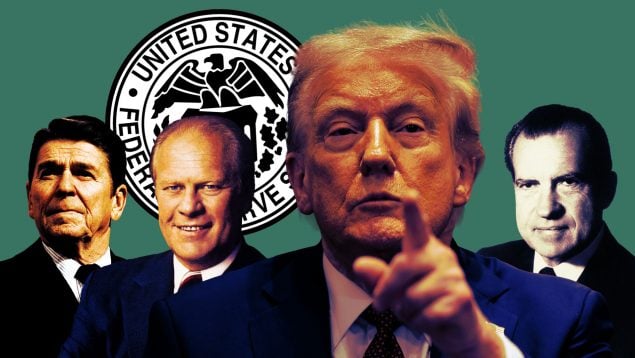 Nixon, Reagan, Ford o Trump: así intervienen los presidentes de EEUU en la política de la Fed