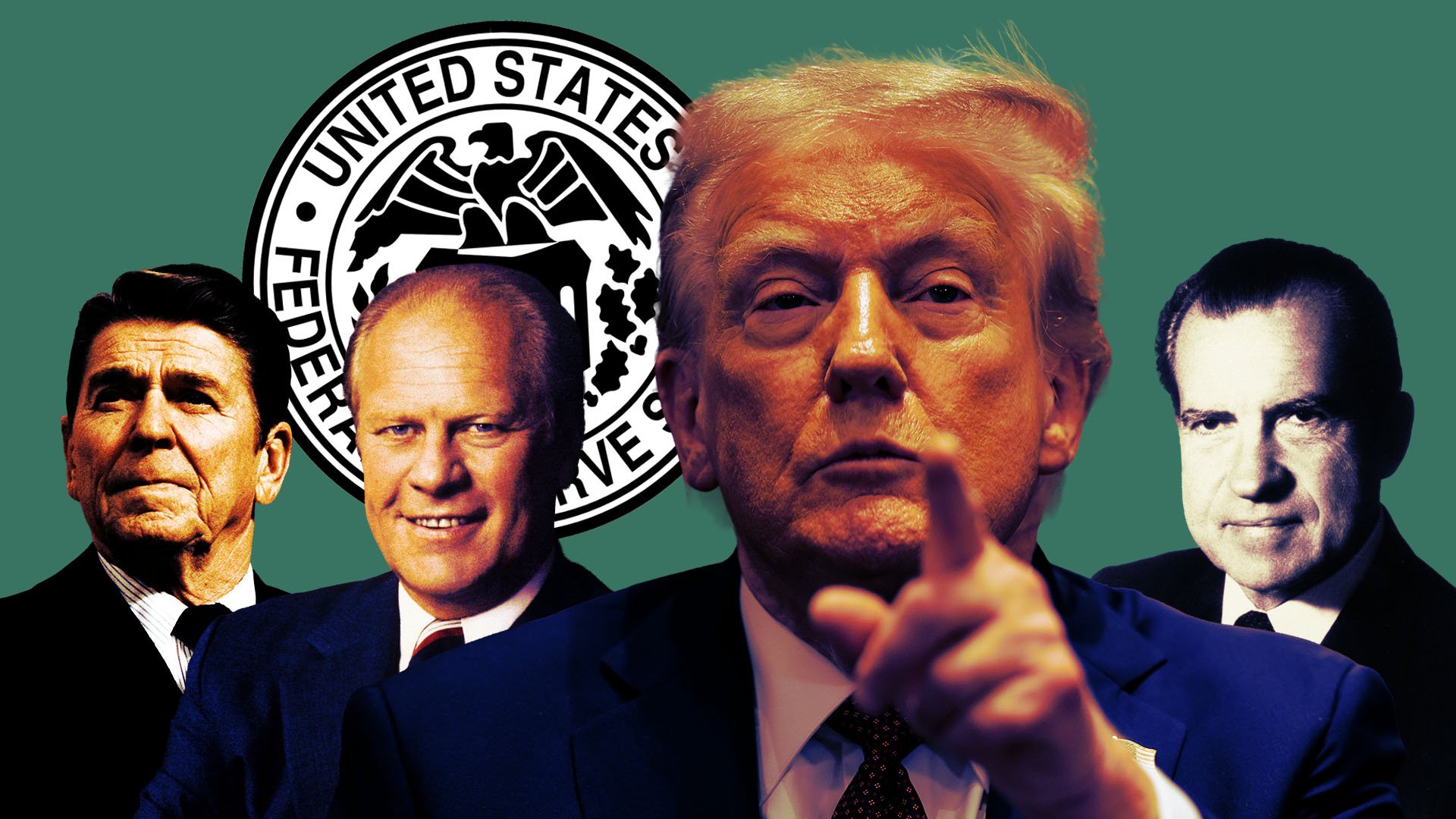 Nixon, Reagan, Ford o Trump: así intervienen los presidentes de EEUU en la política de la Fed