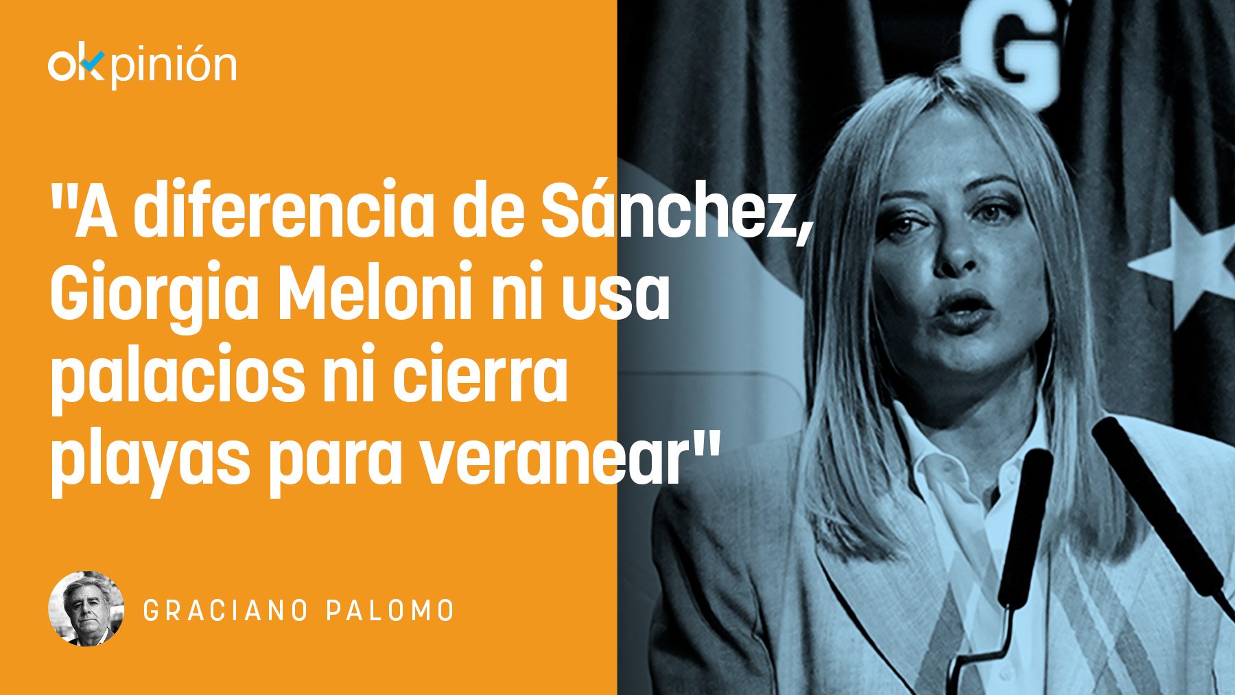 Meloni se paga sus vacaciones