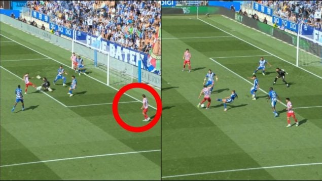 Giuliano Simeone, Atlético de Madrid, VAR, fuera de juego