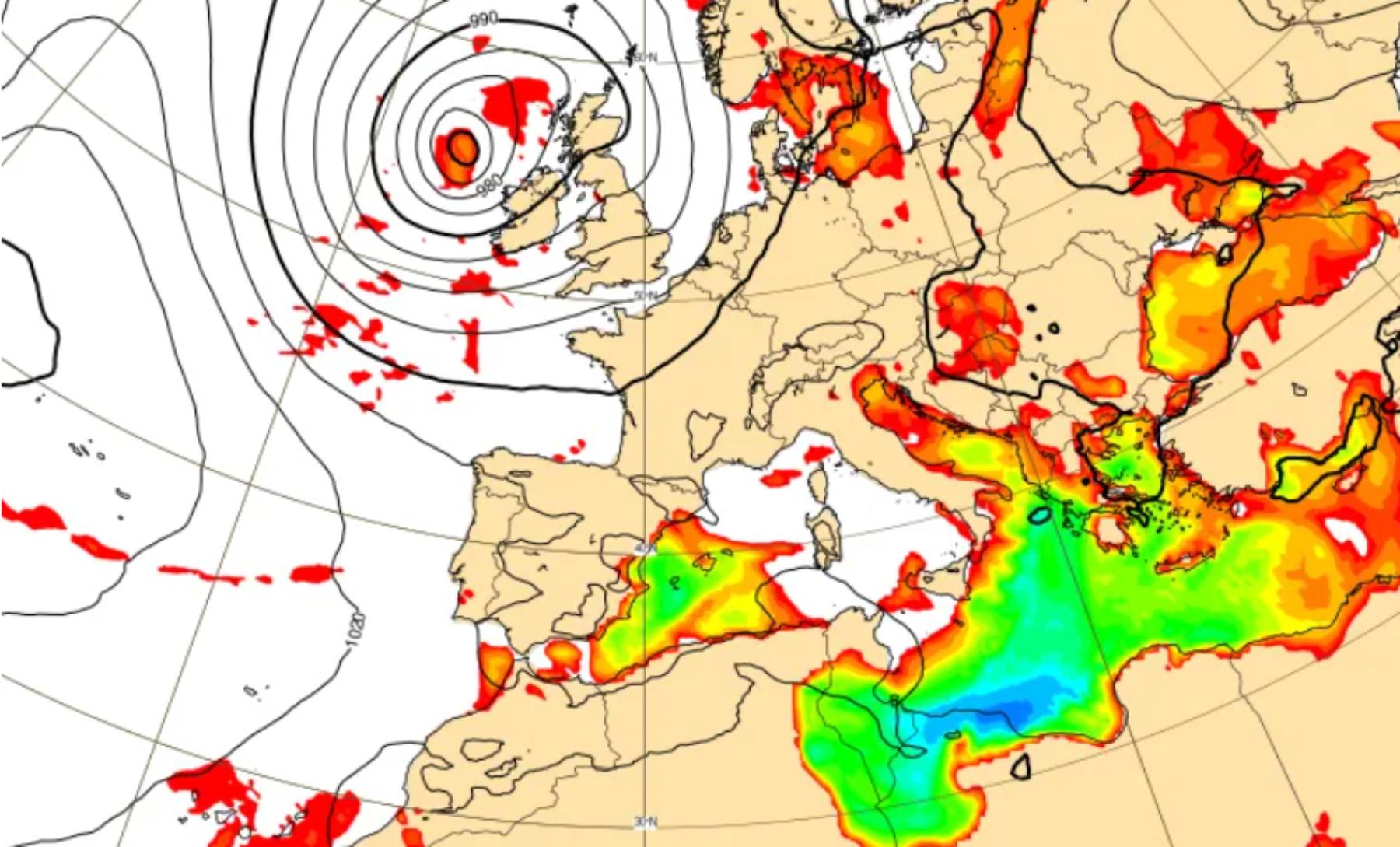Ni DANA ni borrasca: AEMET avisa del fenómeno que amenaza con dejar una semana de lluvias y tormentas en España